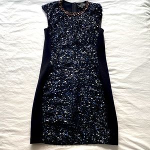 Sparkly Needle & Thread mini dress